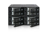 Icy Dock MB508SP-B drive bay panel 2x 5,25" Bærerpanel Sort