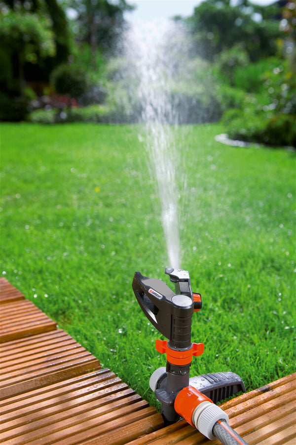 Gardena 8141-20 vandsprinkler Pulserende vandsprinkler Grå, Orange, Sølv