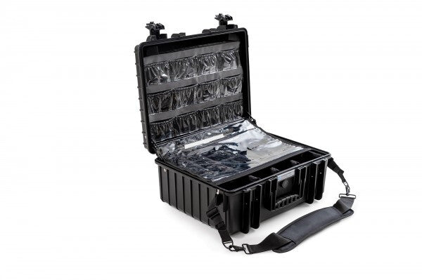 B&W Cases Type 6000 transportkasse til udstyr Taske/klassisk taske Sort