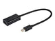 Prokord MP-H01 videokabel adapter 0,15 m Mini DisplayPort HDMI Sort