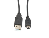 Prokord USB-0048 USB-kabel USB 2.0 5 m USB A Mini-USB B Sort