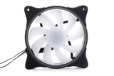 Alphacool Rise Aurora Computerkabinet Ventilator 12 cm Sort, Gennemsigtig 1 stk