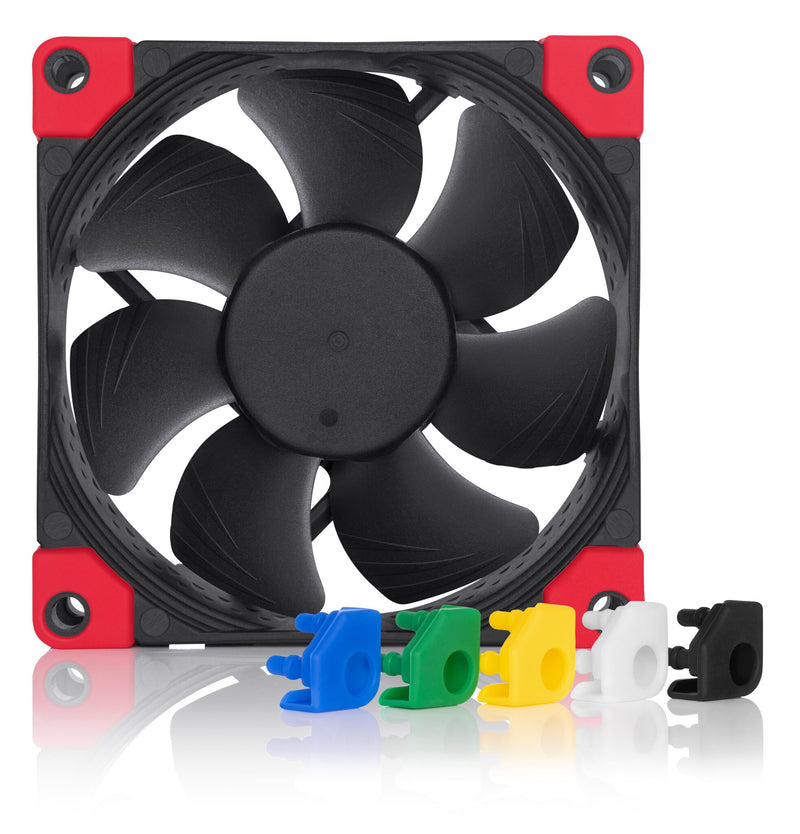 Noctua NF-A8 PWM CH.BK.S Computerkølesystem Computerkabinet Ventilator 8 cm Sort