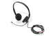 Digitus DA-12202 hovedtelefoner/headset Ledningsført Kontor/Callcenter Sort