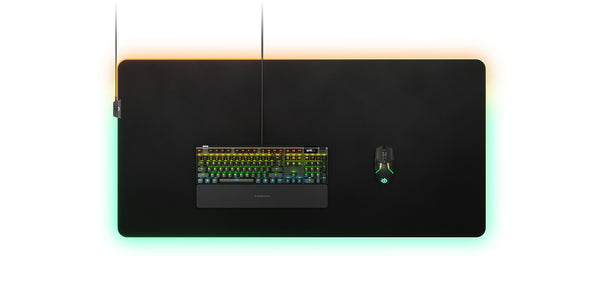 Steelseries QcK Prism Cloth Gaming musemåtte Sort