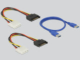 DeLOCK 41427 interface-kort/adapter Intern PCIe, USB 3.2 Gen 1 (3.1 Gen 1)