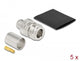 DeLOCK 90023 koaksial forbinder N-type 5 stk 50 ohm (Ω)