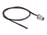 DeLOCK 80146 sensor- & aktuatorkabel 0,5 m M8 Sort