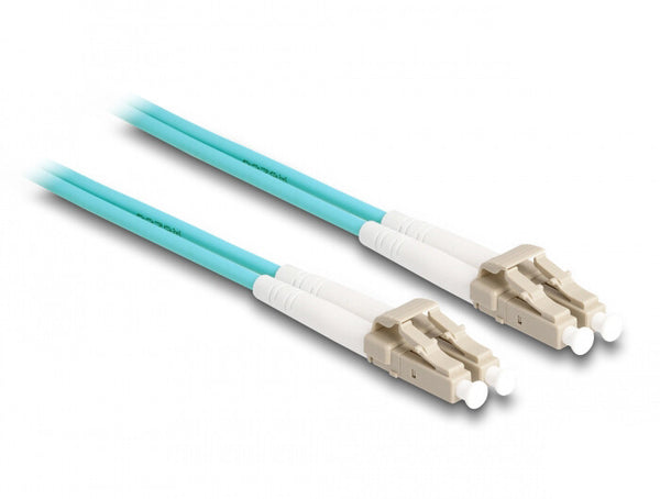DeLOCK 87909 InfiniBand og fiberoptisk kabel 3 m LC Turkisfarve