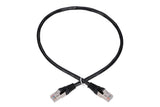 Extralink EX.7584 netværkskabel Sort 0,5 m Cat5e F/UTP (FTP)