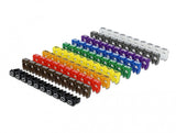DeLOCK 18304 kabelholder Forskellige farver 100 stk