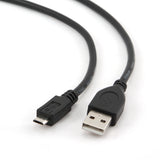 Gembird CCP-mUSB2-AMBM-6 USB-kabel USB 2.0 1,8 m USB A Micro-USB B Sort