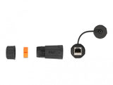 DeLOCK 86700 kabelsamler RJ-45/RJ-45 Sort, Orange