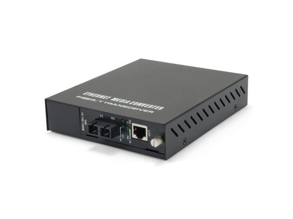 LevelOne GVM-1220 netværksomformer til medie 1000 Mbit/s 1310 nm Enkeltilstand Sort