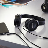 Panasonic RP-HF100ME Headset Ledningsført Opkald/musik Sort
