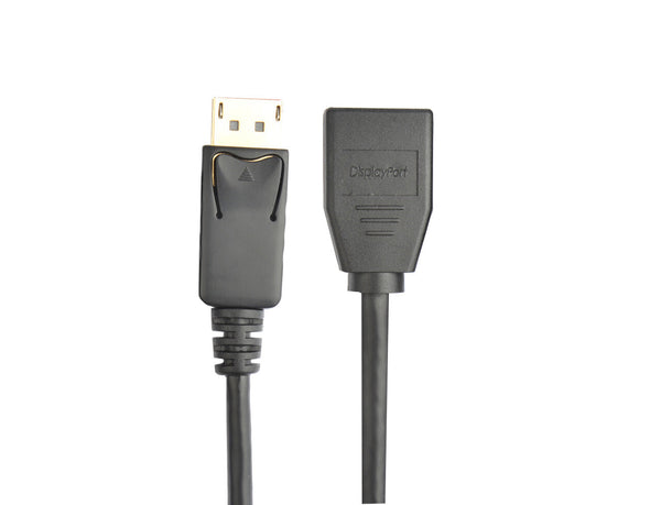 Prokord DP-DP 0048 DisplayPort kabel 1 m Sort