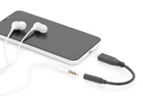 Digitus AK-300321-002-S kabel til mobiltelefon Sort 0,2 m USB C 3.5mm