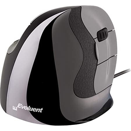 Evoluent VerticalMouse D Medium mus Kontor Højre hånd USB Type-A Laser