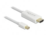 DeLOCK 83707 videokabel adapter 2 m Mini DisplayPort HDMI Hvid