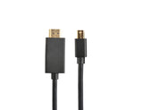 Prokord MDPH12M-2M-B videokabel adapter Mini DisplayPort HDMI Sort