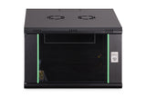 Digitus DN-19 07U-6/6-EC-SW stativ 7U Vægmonteret stativ Sort