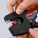 Knipex 12 72 190 kabelstripper Sort, Rød