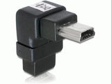 DeLOCK Adapter USB-B mini USB-B mini 5-pin Sort