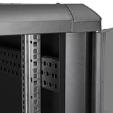StarTech.com RK2236BKF stativ 22U Fritstående reol Sort