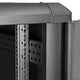 StarTech.com RK2236BKF stativ 22U Fritstående reol Sort