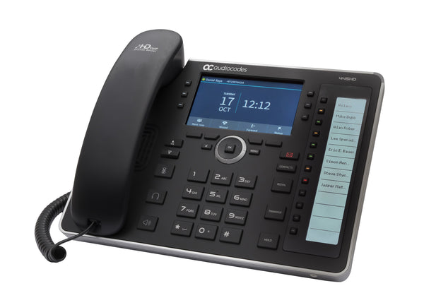 AudioCodes 445HD IP-telefon Sort LCD