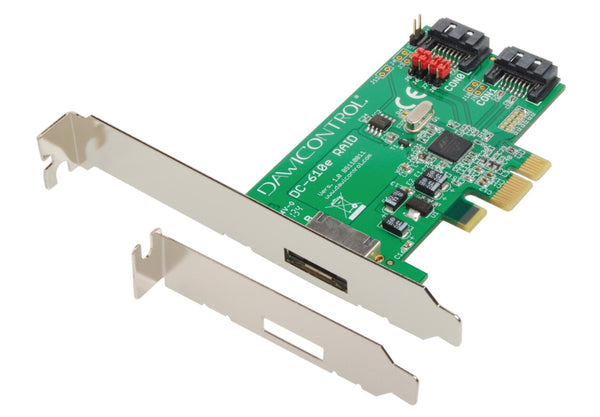 Dawicontrol DC-610E BLISTER RAID controller PCI Express 2.0 6 Gbit/sek.