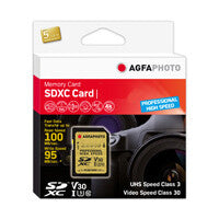AgfaPhoto 10607 hukommelseskort 128 GB SDXC UHS-I Klasse 10