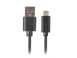 Lanberg CA-USBO-20CU-0010-BK USB-kabel USB 2.0 1 m USB A USB C 0,48 Gbit/sek. Sort
