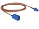 DeLOCK 89669 koaxial kabel RG-316 1,8 m FAKRA C Blå, Brun