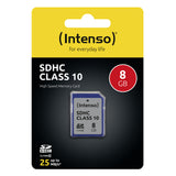 Intenso 3411460 hukommelseskort 8 GB SDHC Klasse 10