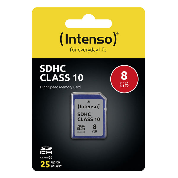 Intenso 3411460 hukommelseskort 8 GB SDHC Klasse 10