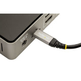 StarTech.com USB31CCV50CM USB-kabel USB 3.2 Gen 2 (3.1 Gen 2) 0,5 m USB C 10 Gbit/sek. 100 W Grå, Sort