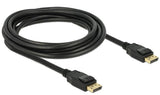 DeLOCK 3m Displayport 1.2a Sort