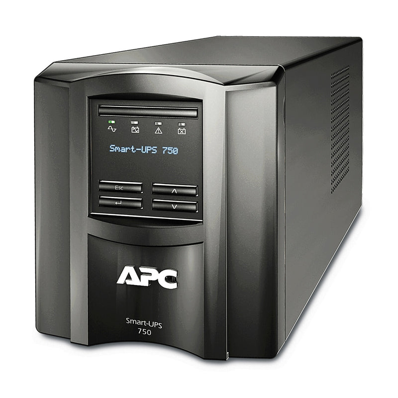APC SMT750IC UPS-enhed Interaktivt indgangsstik 0,75 kVA 500 W 6 AC stikkontakt(er)