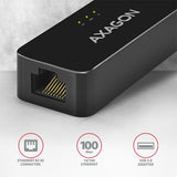 Axagon ADE-XR netværkskort Ethernet 100 Mbit/s
