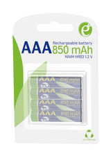 Gembird Battery Set alkaline ENERGENIE EG-BA-AAA4-01 x 4 - Batterie - Micro (AAA) Engangsbatteri
