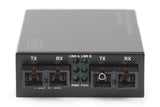 Digitus DN-82124 netværksomformer til medie 1000 Mbit/s 1310 nm Enkeltilstand, Multitilstand Sort