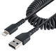 StarTech.com RUSB2ALT1MBC Lightning kabel 1 m Sort
