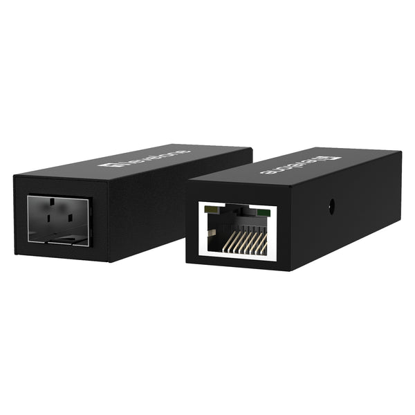 LevelOne GVT-1001 netværksomformer til medie 1000 Mbit/s Gul