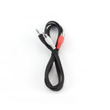 Gembird 1.5m, 3.5mm/2xRCA, M/M lydkabel 1,5 m Sort, Rød, Hvid