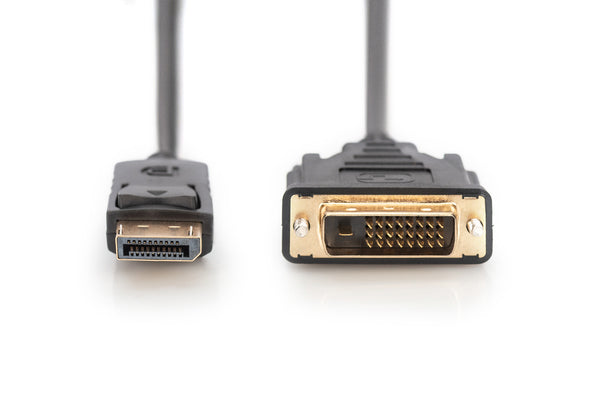Digitus AK-340306-020-S videokabel adapter 2 m DisplayPort DVI-D Sort