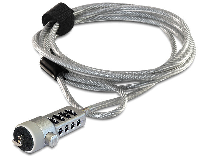 Navilock 20643 kabellås Sølv 1,8 m