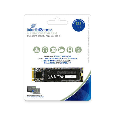 MediaRange MR1021 intern solid state drev 128 GB M.2 Serial ATA III 3D TLC NAND