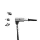 DICOTA D31700 kabellås Sort, Sølv 2 m