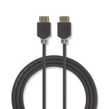 Nedis CVBW34000AT20 HDMI-kabel 2 m HDMI Type A (Standard) Anthracit